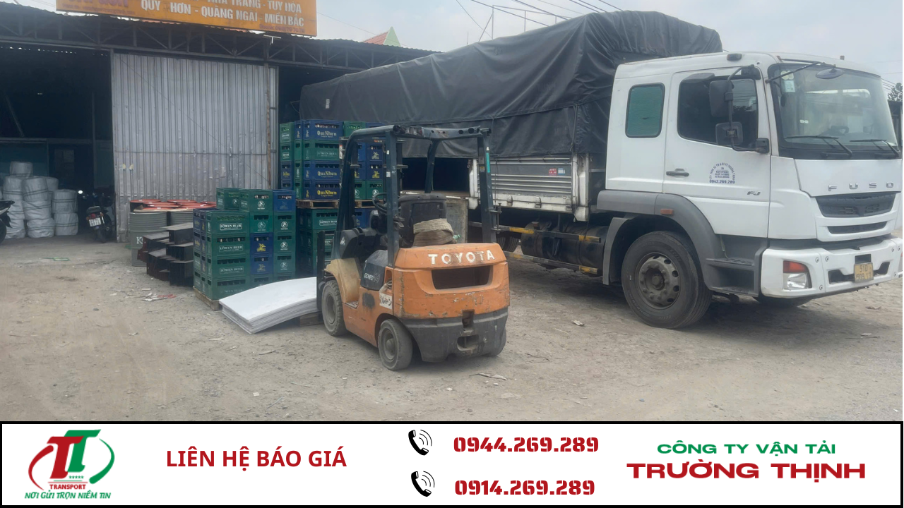 chành xe gửi hàng Quy Nhơn