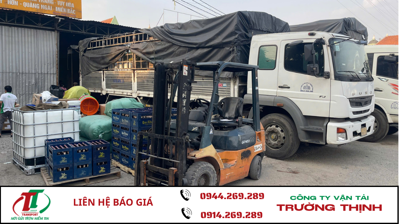 chành xe gửi hàng đi bình định