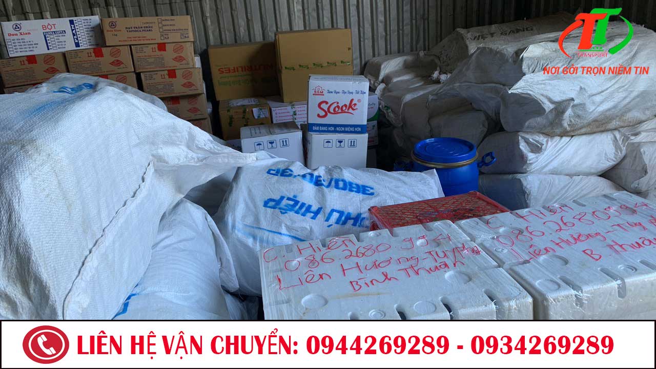 gui hang tu van gia vao sai gon