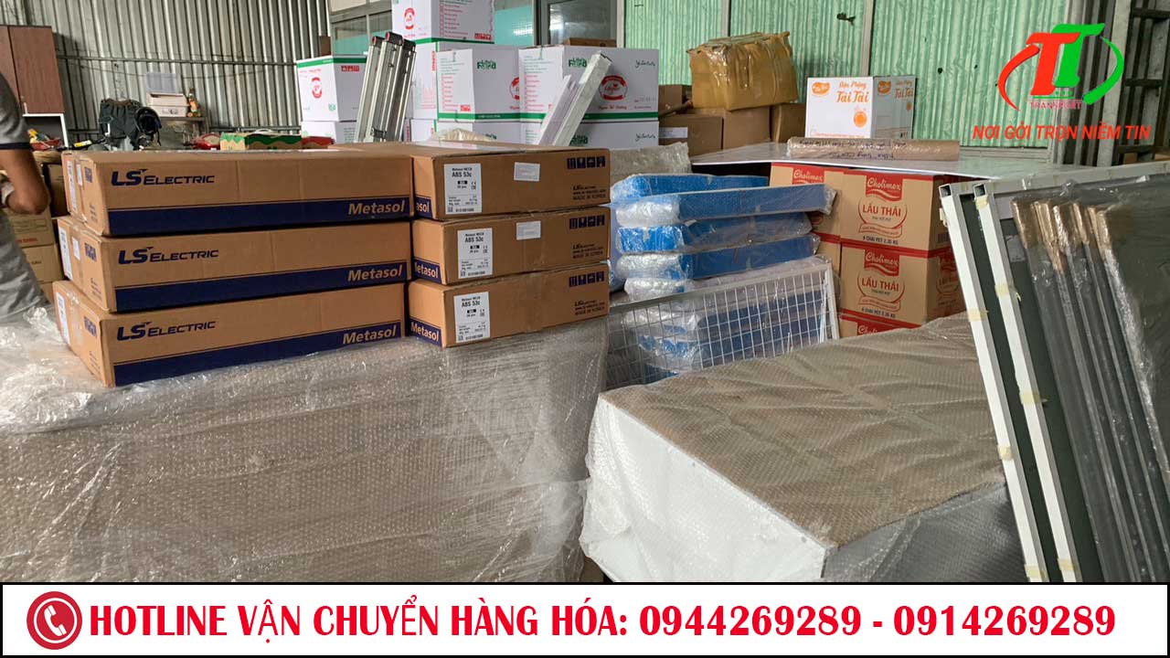 xe gui hang vao sai gon